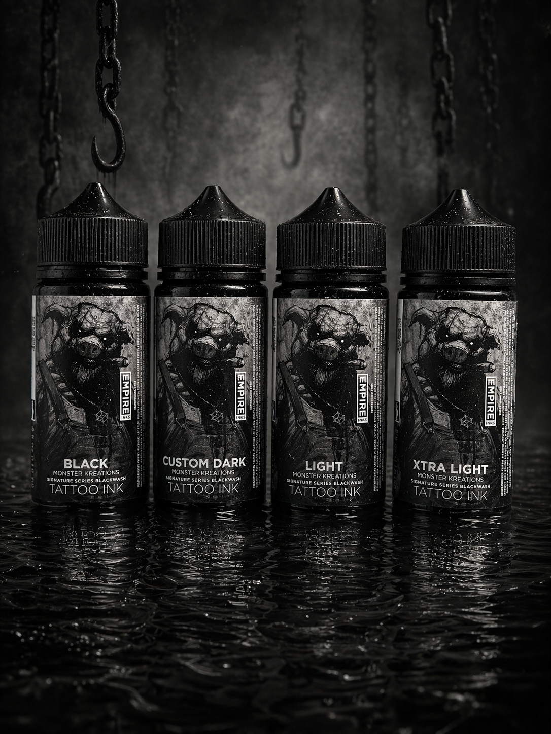 CUSTOM BLACK WASH SET